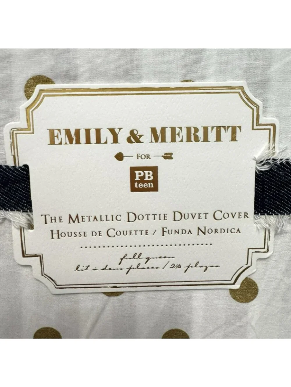 Pottery Barn Emily & Meritt COMPLETE SET Dottie Duvet Cover Shams Sheet Set NWT